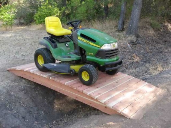  Tractor Bridges 28. Custom Sizes Available Tractor bridges can be custom built up to 10 ft wide and 40 ft long