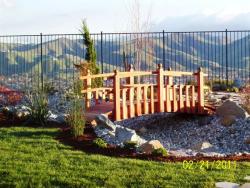 Here we have a very nicely placed 10foot half spindle sealed bridge. With a Great view of Corona, CA 

 