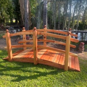 8 Foot Curved Double Rail Bridge
