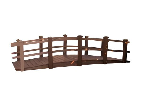 Composite Bridges 22. We offer bridges made with Choice Premium composite materials with a rich wood grain look and feel in many different colors