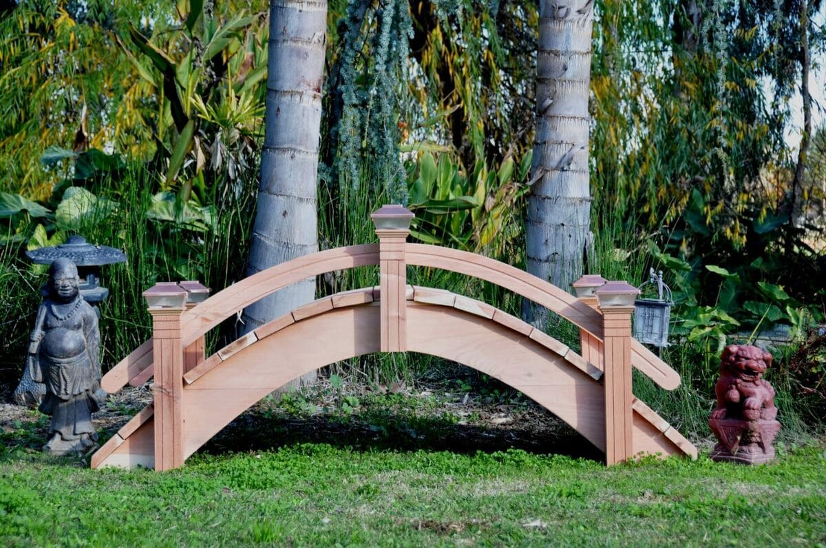 7ft garden bridges