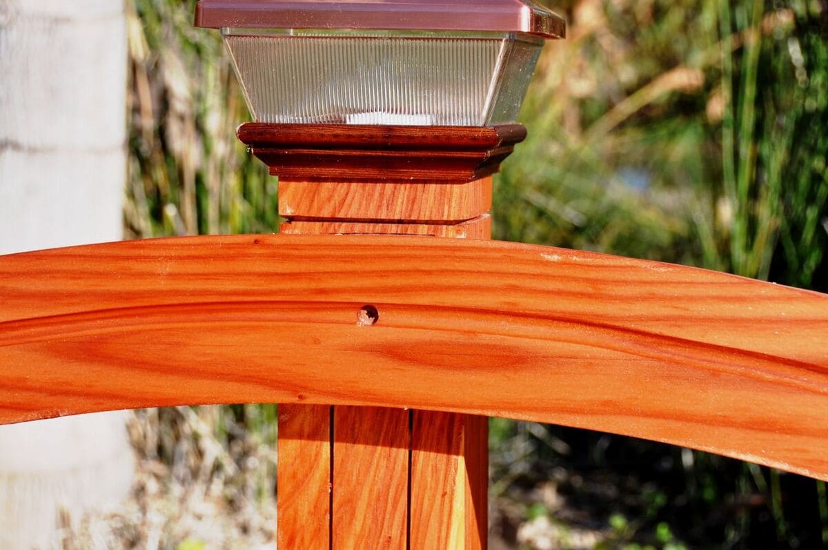 rail groove garden bridges