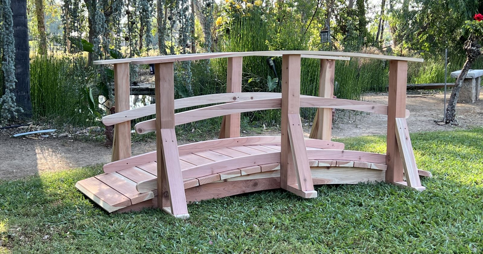 Monet Bridge - Redwood Garden Bridges