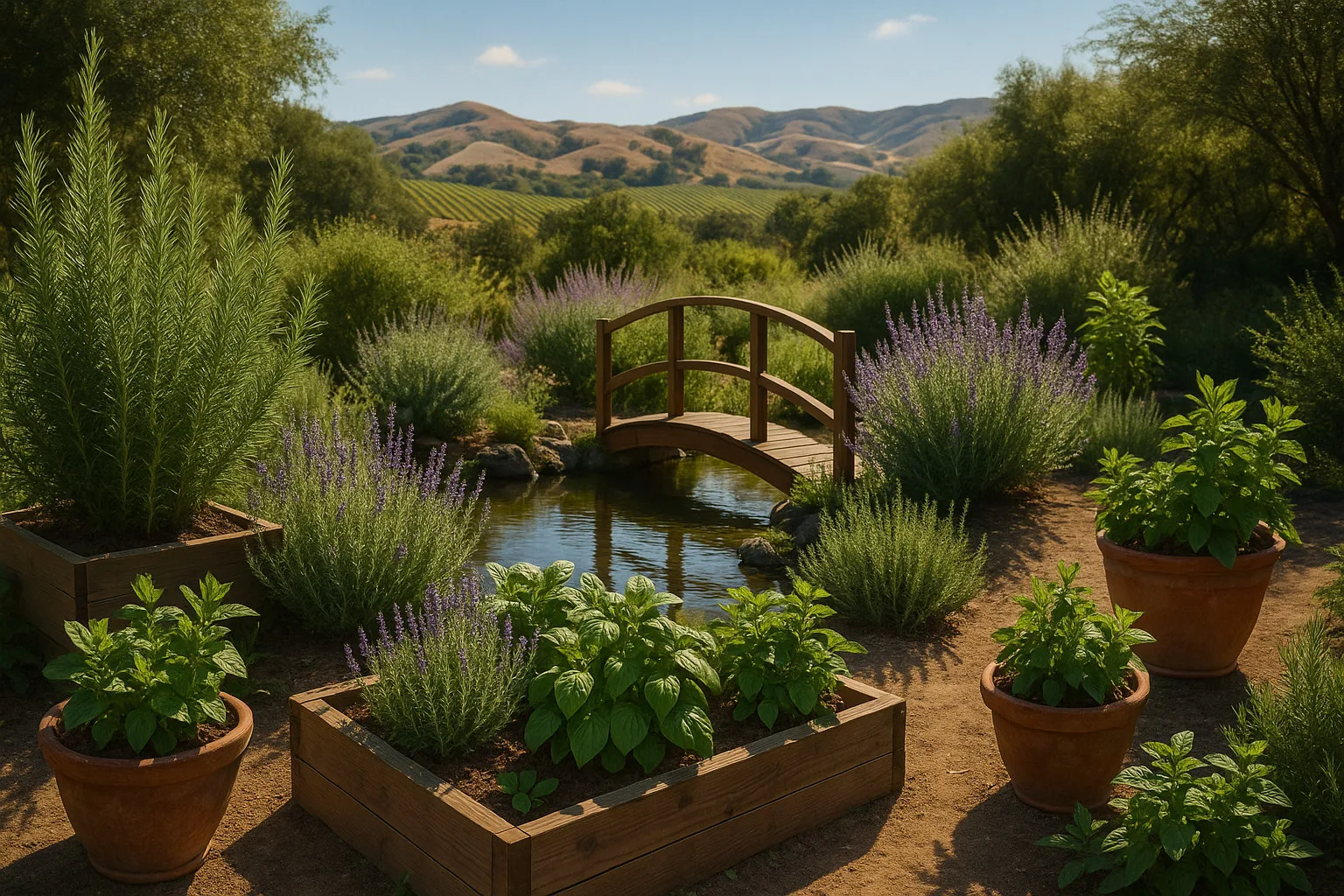 herb garden