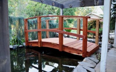 12 ft Garden Bridge: Advantages, Redwood Construction, and Design Considerations